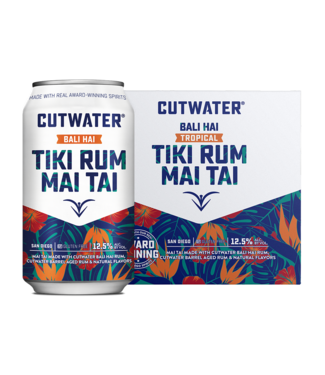 CUTWATER TIKI RUM MAI TAI 4PK
