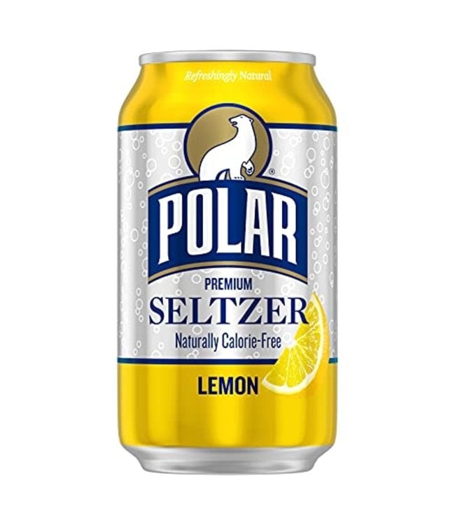 POLAR LEMON SELTZER 12OZ CAN