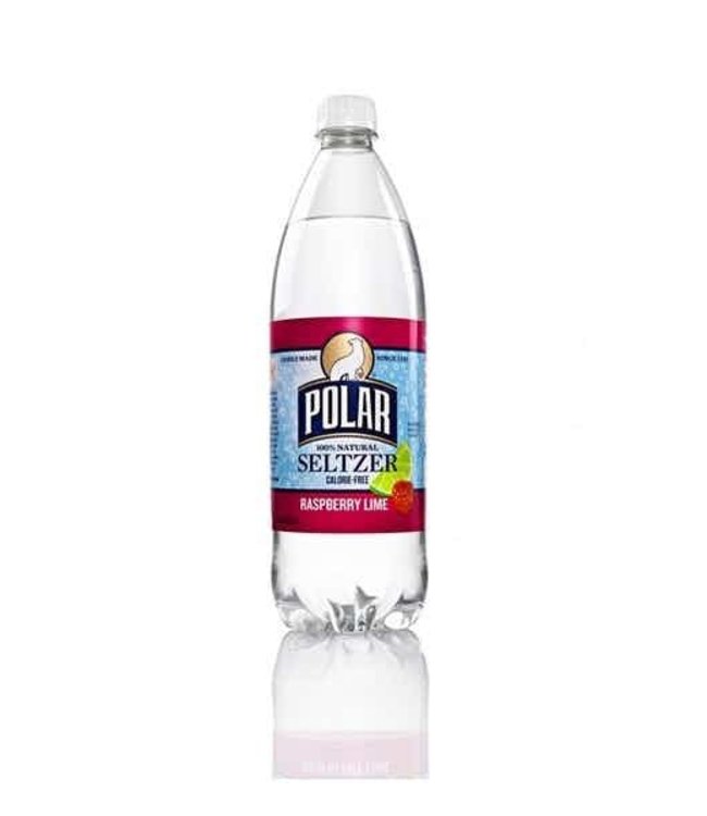 POLAR RASPBERRY LIME SELTZER 1L