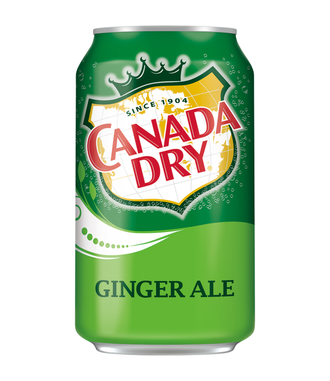 CANADA DRY GINGER ALE 12OZ CAN