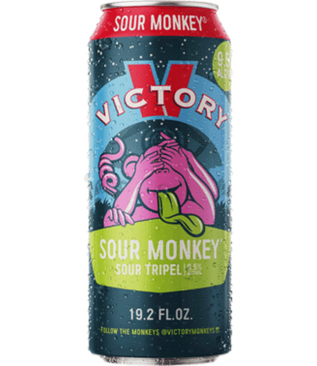 VICTORY SOUR MONKEY 19.2 OZ SINGLE CAN Bauer Wine & Spirits