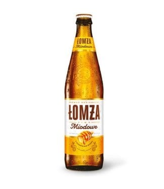 LOMZA MIODOWE HONEY BEER SINGLE 500ML BOTTLE