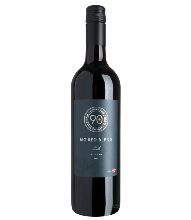 90 PLUS CELLARS LOT 113 BIG RED BLEND LODI CA