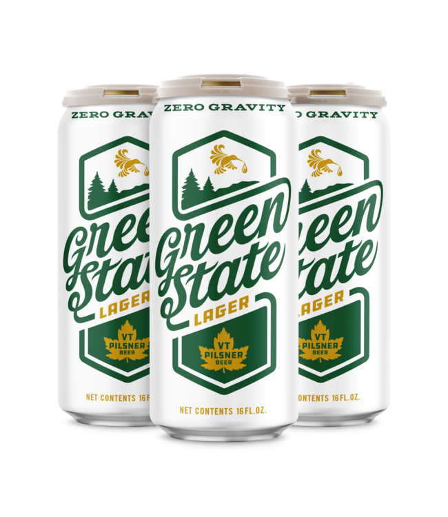 ZERO GRAVITY GREEN STATE LAGER 4PK