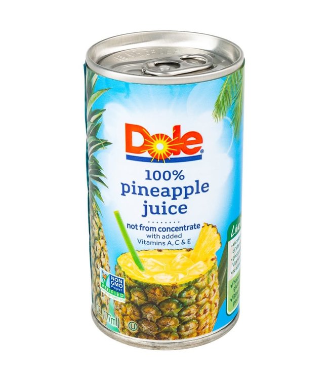 DOLE PINEAPPLE JUICE 8.4OZ CAN