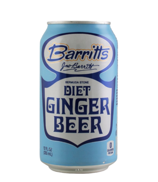 BARRITTS DIET GINGER BEER 12OZ CAN