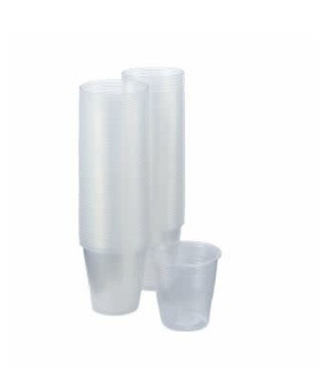 PLASTIC CUPS 5OZ 25 COUNT