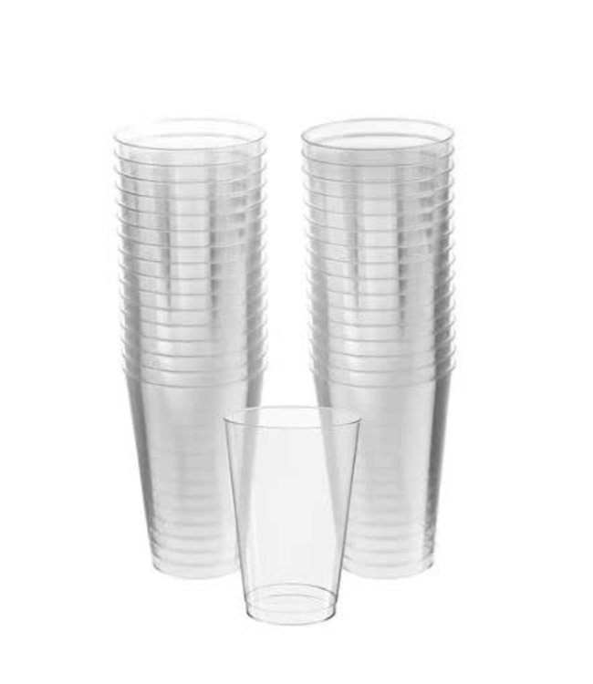 PLASTIC CUPS CRYSTAL CLEAR 12OZ 50 COUNT