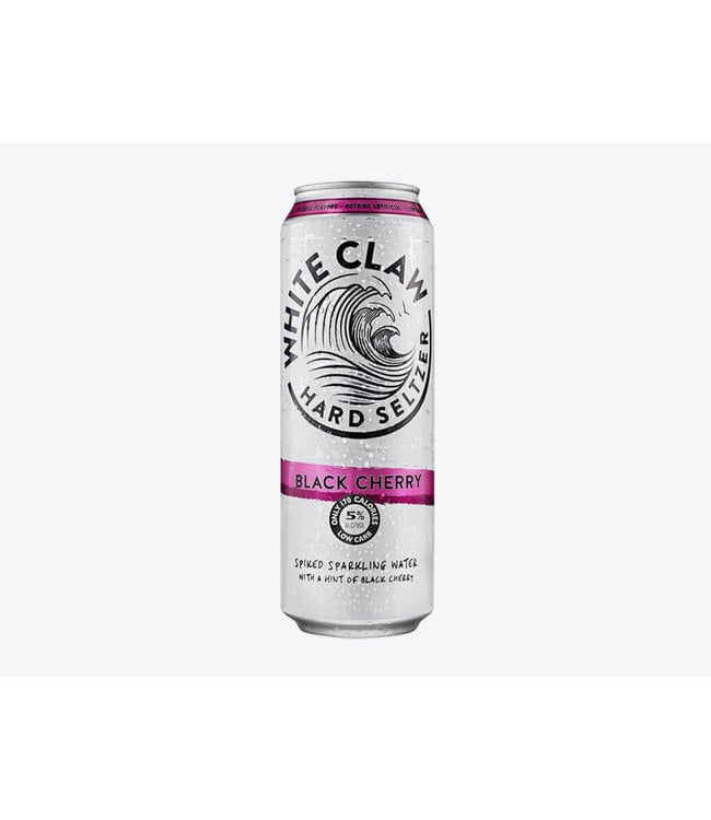 WHITE CLAW BLACK CHERRY 19OZ SINGLE CAN