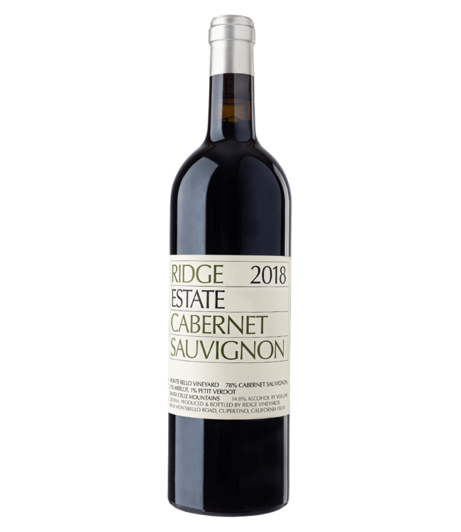 RIDGE ESTATE CABERNET SAUVIGNON 2020