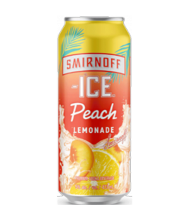 SMIRNOFF ICE SMASH PEACH LEMONADE 24 OZ SINGLE