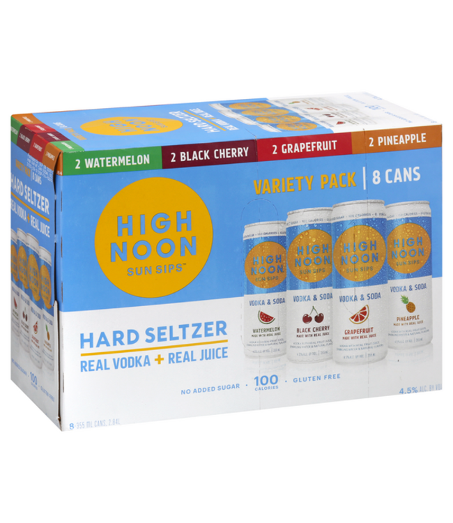 High Noon Hard Seltzer Flavors & Variety Packs