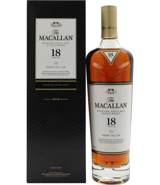 MACALLAN 18YR SHERRY OAK
