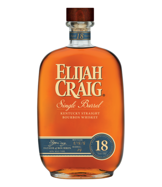 ELIJAH CRAIG SINGLE BARREL 18