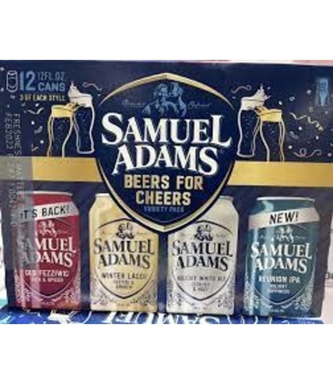 SAM ADAMS STAR SPANGLED SUMMER VARIETY 12PK CAN