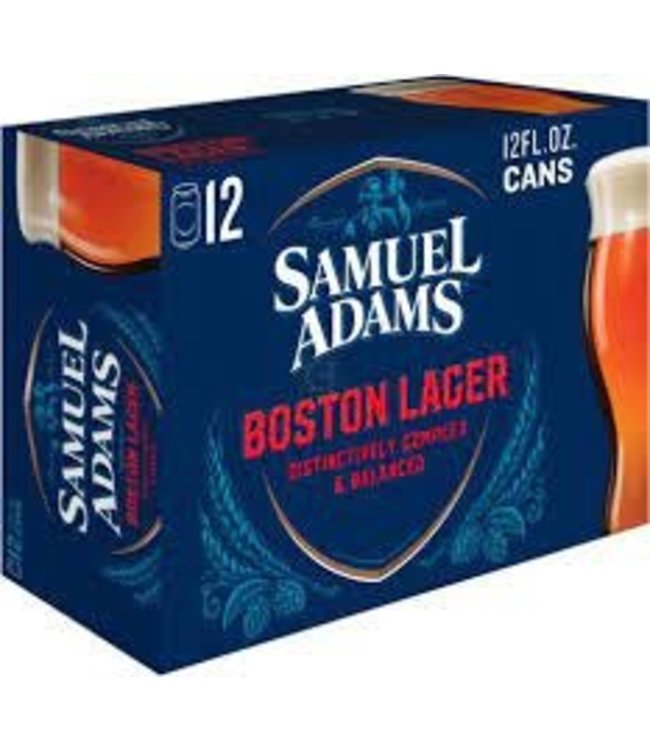 SAM ADAMS BOSTON LAGER CAN 12PK