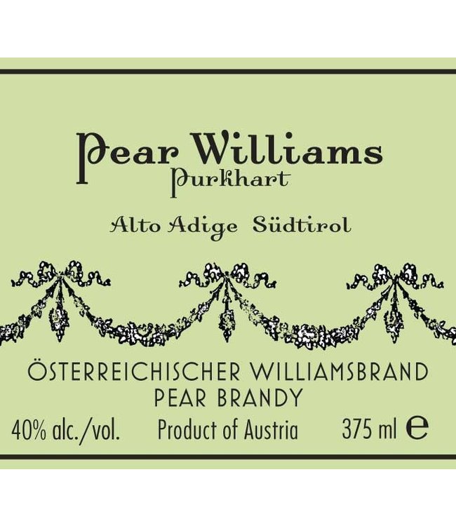 PURKHART PEAR WILLIAMS EAU DE VIE ALTO ADIGE