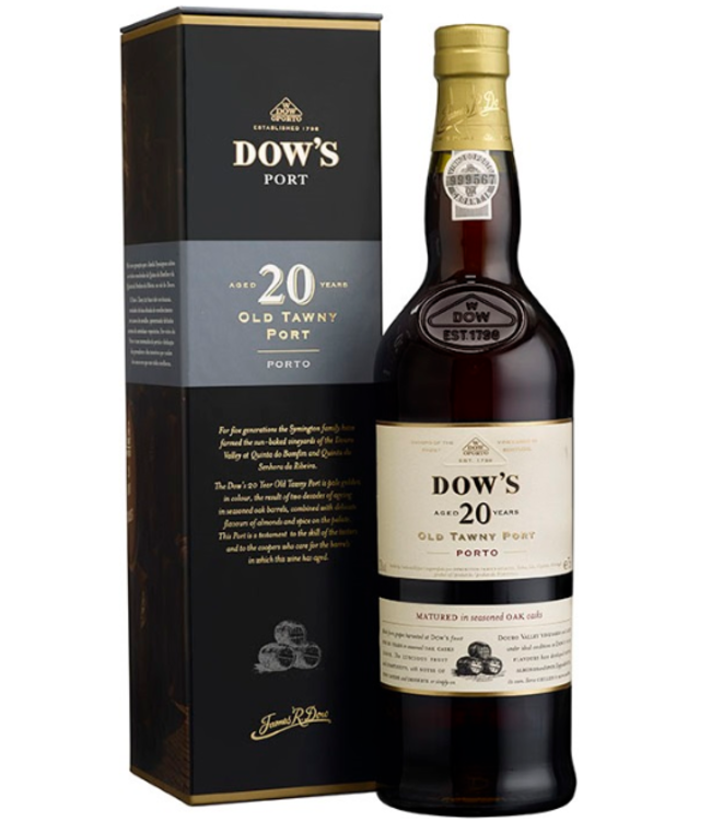 DOW'S 20 YEAR OLD TAWNY PORT