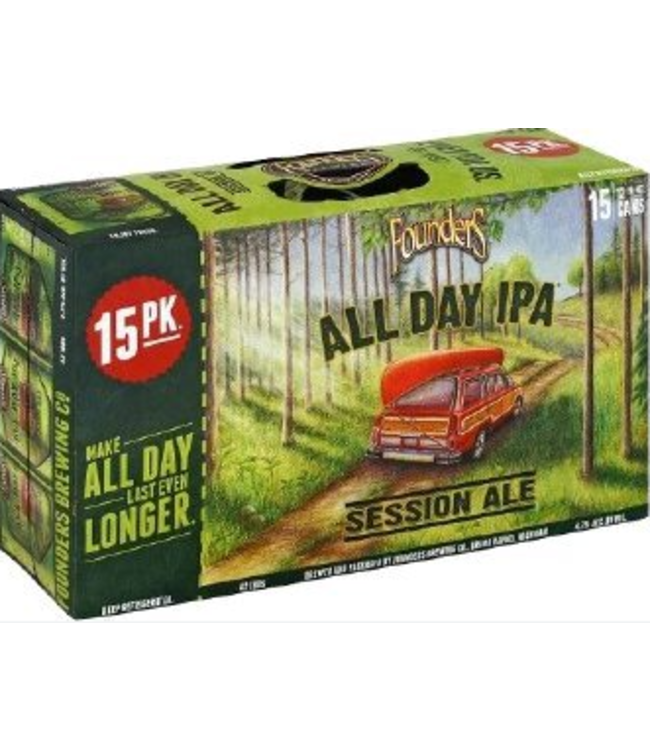 FOUNDERS ALL DAY IPA 15PK