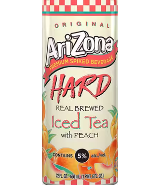 ARIZONA PEACH ICED TEA 24OZ SINGLE CAN