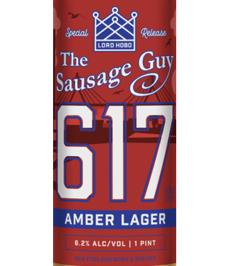 LORD HOBO 617 THE SAUSAGE GUY AMBER ALE 4PK