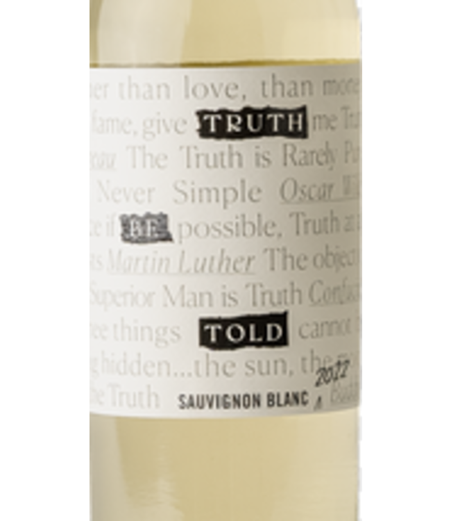 TRUTH BE TOLD SAUVIGNON BLANC 2022