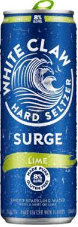 WHITE CLAW SURGE LIME 19.2OZ SINLGE - Bauer Wine & Spirits