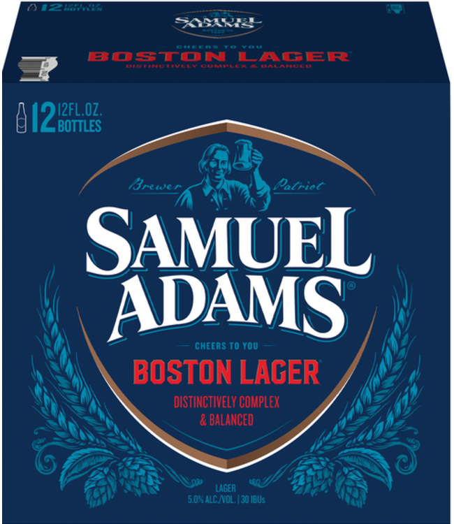 SAM ADAMS BOSTON LAGER 12PK BTL