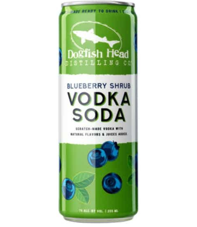 DOGFISH HEAD VODKA LEMON DROP BLUEBERRY CITRUS 4PK