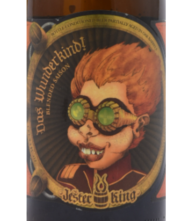 JESTER KING DAS WUNDERKIND! FARM HOUSE ALE 25.4 OZ SINGLE BOTTLE