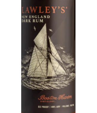 BOSTON HARBOR DISTILLERY LAWLEYS DARK RUM 750ML