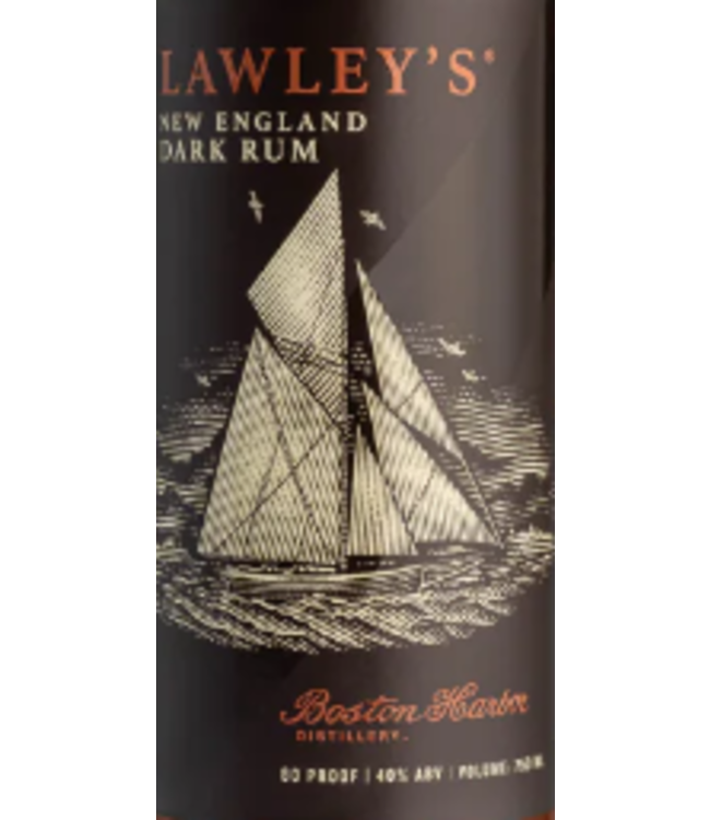 BOSTON HARBOR DISTILLERY LAWLEYS DARK RUM 750ML