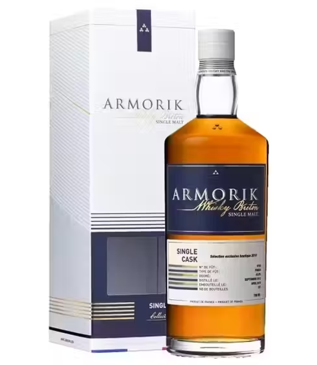 ARMORIK BRETON SINGLE MALT PINEAU DES CHARENTES FINISH 750ML