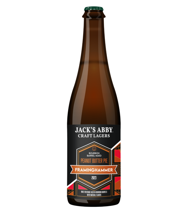 JACKS ABBY PEANUT BUTTER PIE BARREL AGED FRAMINGHAMMER SINGLE BOTTLE