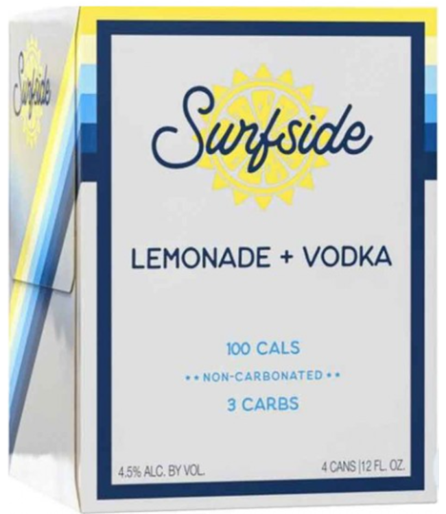 SURFSIDE LEMONADE AND VODKA 4PK