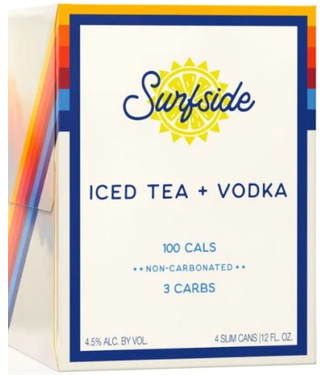 SURFSIDE ICED TEA AND VODKA 4PK