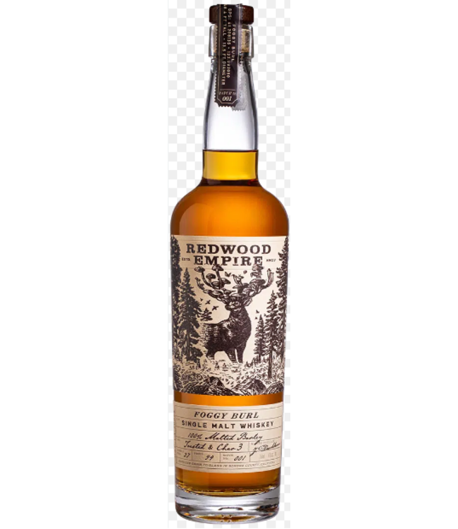 REDWOOD EMPIRE FOGGY BURL SINGLE MALT WHISKEY 750ML