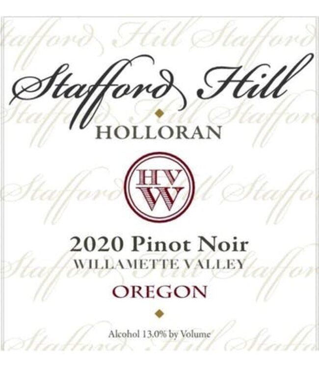 HOLLORAN STAFFORD HILL PINOT NOIR 2022