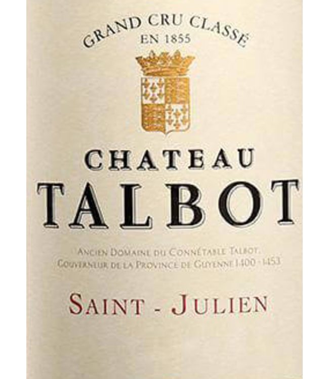 CHATEAU TALBOT SAINT JULIEN 2014