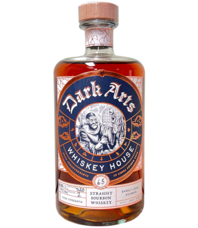 DARK ARTS WHISKEY HOUSE BARELY LEGAL BOURBON 750ML