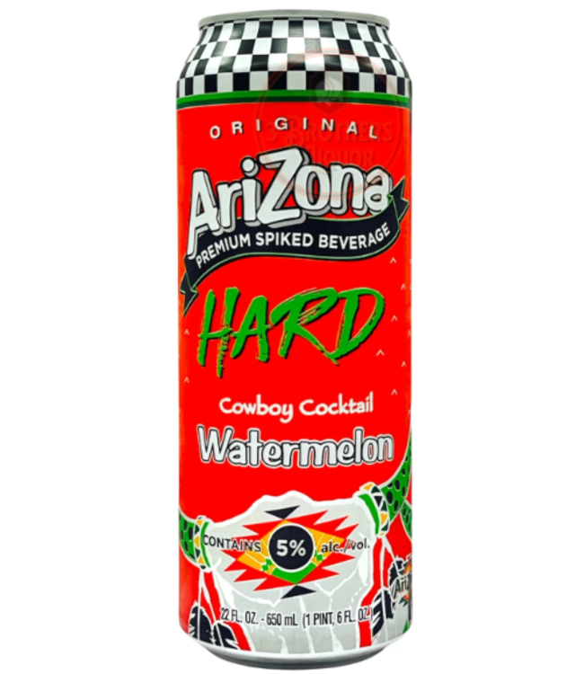 ARIZONA HARD WATERMELON TEA SINGLE 24OZ