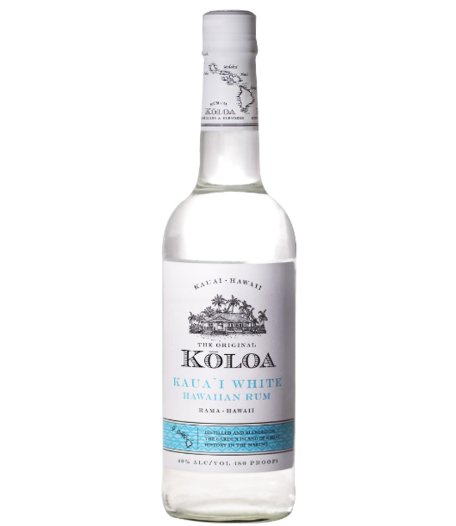 KOLOA KAUA'I WHITE HAWAIIAN RUM