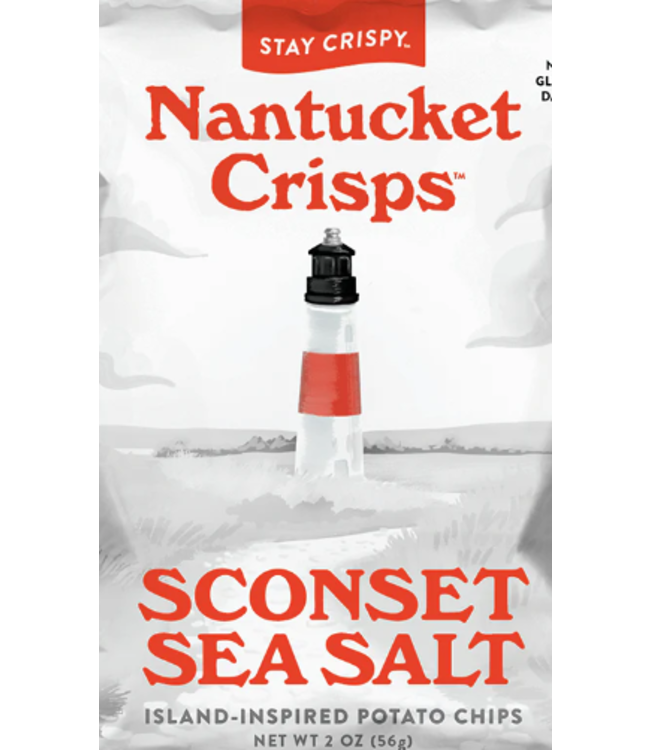 NANTUCKET CRISPS SCONSET SEA SALT CHIPS