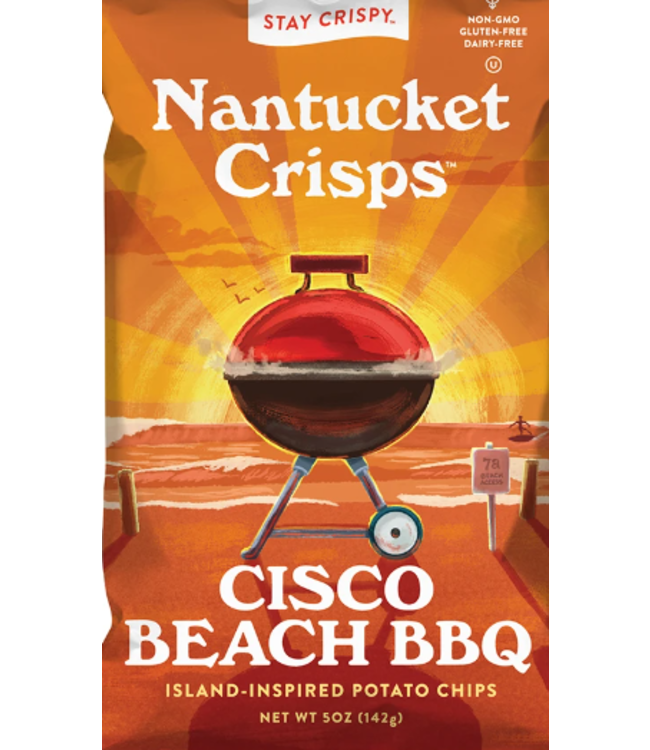 NANTUCKET CRISPS CISCO BEACH BBQ CHIPS