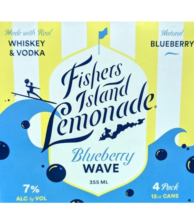FISHER ISLAND BLUEBERRY WAVE! 4PK