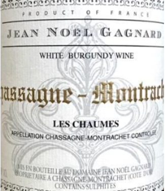 JEAN NOEL GAGNARD CHASSAGNE MONTRACHET LES CHAUMES 2021