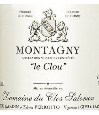 DOMAINE DU CLOS SALOMON MONTAGNY CUVEE LE CLOU 2020