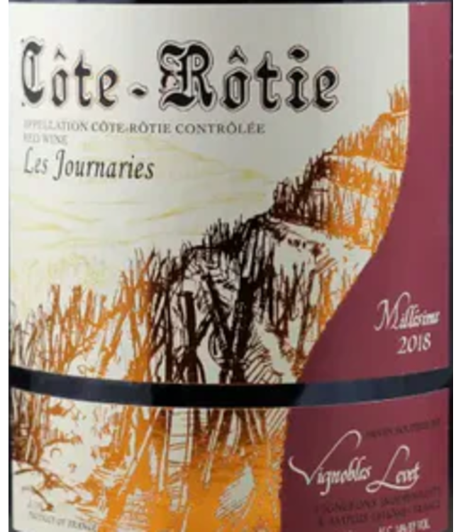 DOMAINE VIGNOBLES LEVET COTE ROTIE LES JOURNARIES 2021