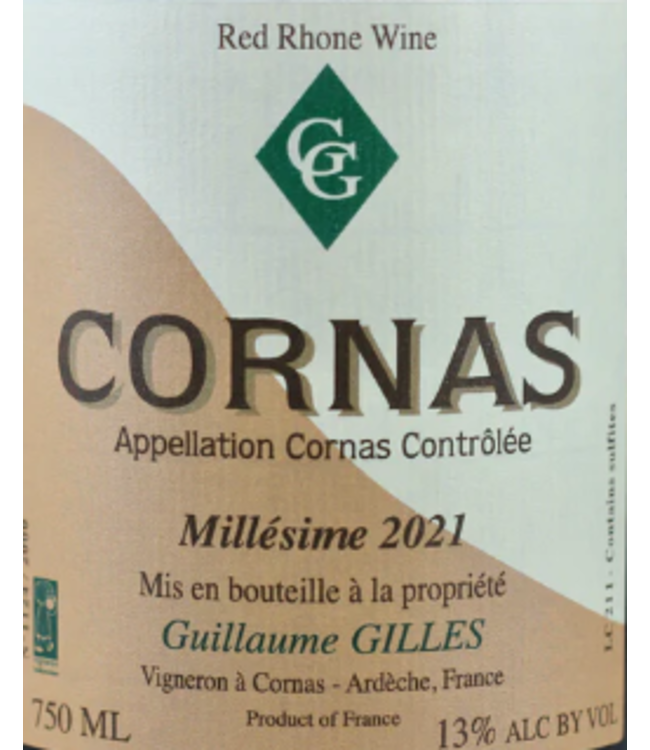 GILLES CORNAS 2021