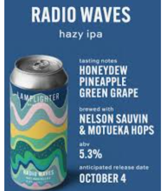 LAMPLIGHTER RADIO WAVES HAZY IPA